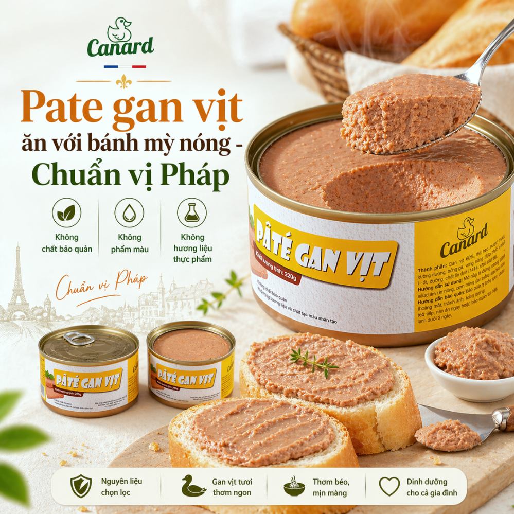 Pâté Gan Vịt – Khoảnh Khắc Cân Bằng Hoàn Hảo