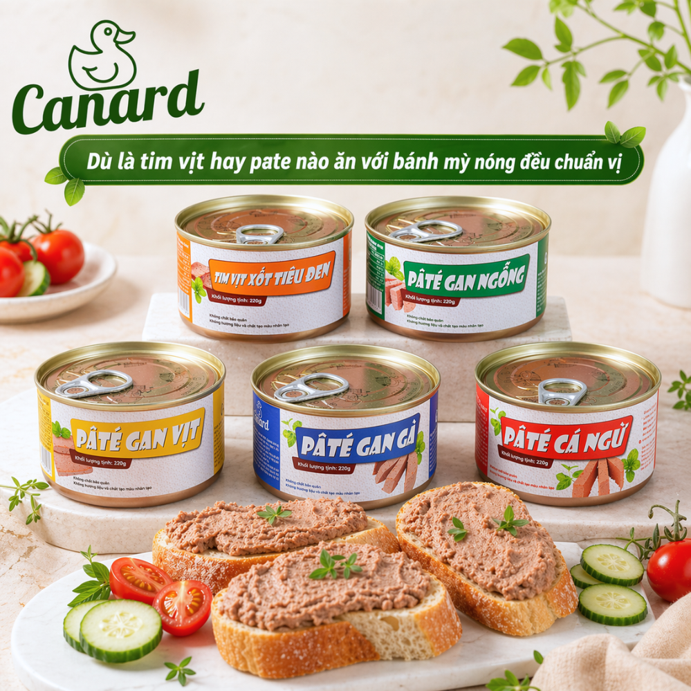 Pâté Canard – Khi Hương Pháp Hòa Trong Từng Lớp Vị Việt